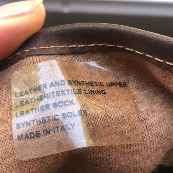 Italian Brown Leather Boots - Picture 6 of 7